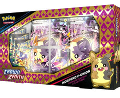 POKEMON Crown Zenith Morpeko V-Union Premium Playmat Collection 5 BOOSTER PACK