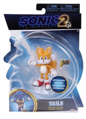 Jakks Pacific Sonic The Hedgehog 2 Movie Tails with Blaster Action Figure