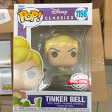 Funko Pop Peter Pan Grumpy Tinkerbell Exclusive 1198 Vinyl Figure