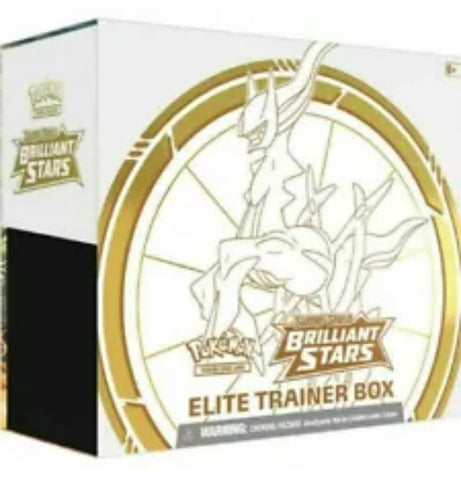 elite trainer box booster packs POKEMON Brilliant Stars ETB Elite Trainer Box BOOSTER PACK – Toyz in the Box