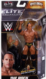 Mattel WWE Elite Collection Mean Gene Okerlund BAF The Rock Action Figure