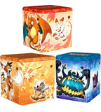 POKEMON Stacking Tin Fighting/Fire/Darkness 3 BOOSTER PACK