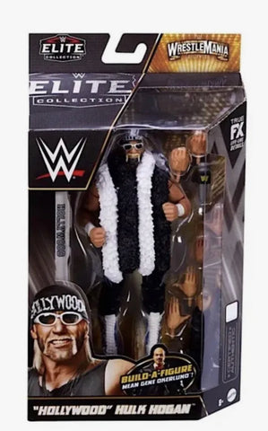 Mattel WWE Elite Collection Mean Gene Okerlund BAF Hollywood Hulk Hoga ...