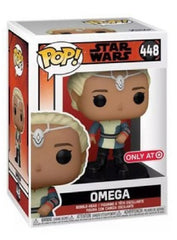 **Damaged Box**Funko Pop Star Wars The Bad Batch Omega  Target Exclusive 448 Vinyl Figure