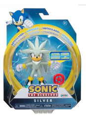 Jakks Pacific Sonic The Hedgehog Silver with Red Star Action Figure